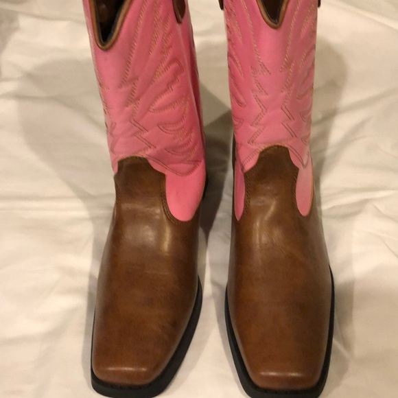 Boots Cowboy girls new sizes 2M, 4M or 6M man made Smartfit man made materials - Picture 3 of 10